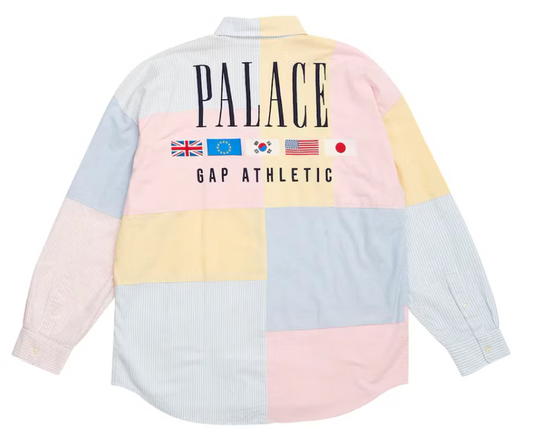 Palace x Gap Drop Shoulder Oxford Shirt Multi